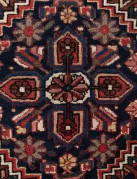 Rød Persien Bakhtiar Patina  194 x 133 cm