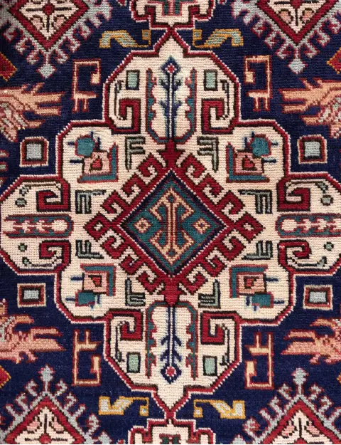 Blau Persien Tabriz Patina  150 x 100 cm