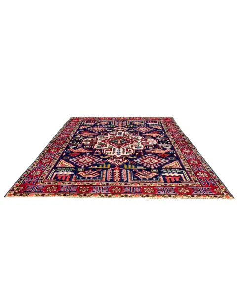 Blau Persien Tabriz Patina  150 x 100 cm