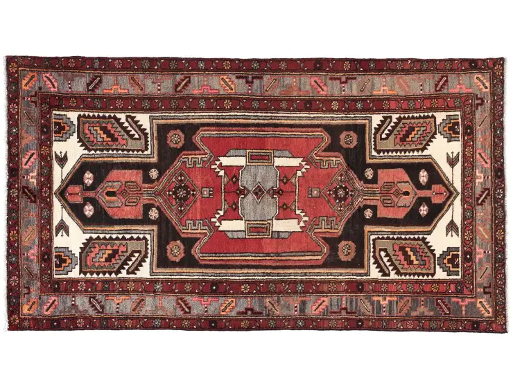Rood Perzië Hamadan Patina 229 x 125 cm