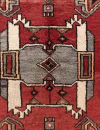 Rood Perzië Hamadan Patina 229 x 125 cm - view 4