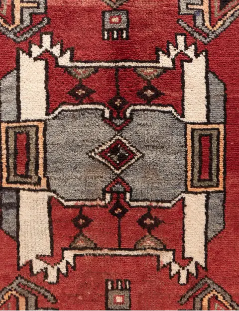 Rot Persien Hamadan Patina  229 x 125 cm