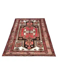 Rood Perzië Hamadan Patina 229 x 125 cm - view 1