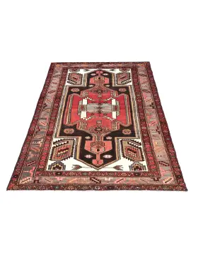 Rød Persien Hamadan Patina  229 x 125 cm