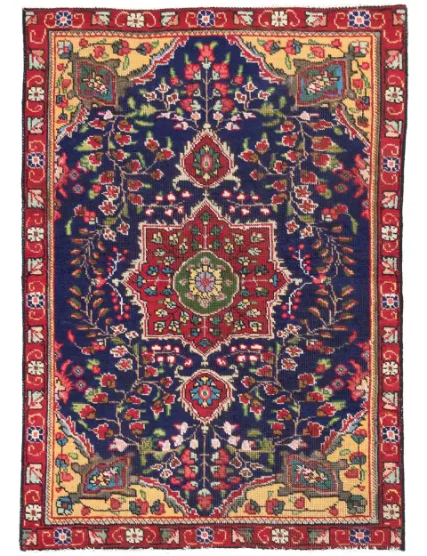Blå Persia Tabriz Patina 142 x 98 cm