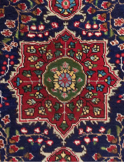Blå Persia Tabriz Patina 142 x 98 cm - view 3