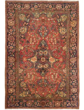 Red  Persia Hamadan Patina  195 x 125 cm