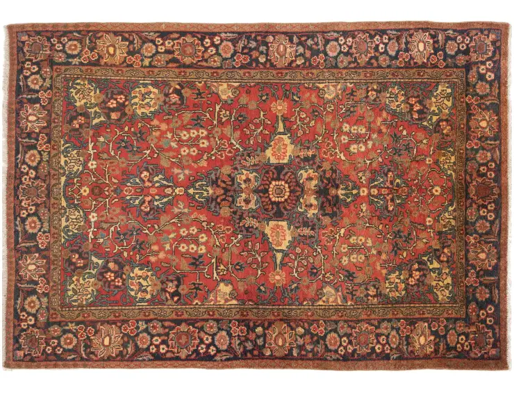 Rood Perzië Hamadan Patina  195 x 125 cm