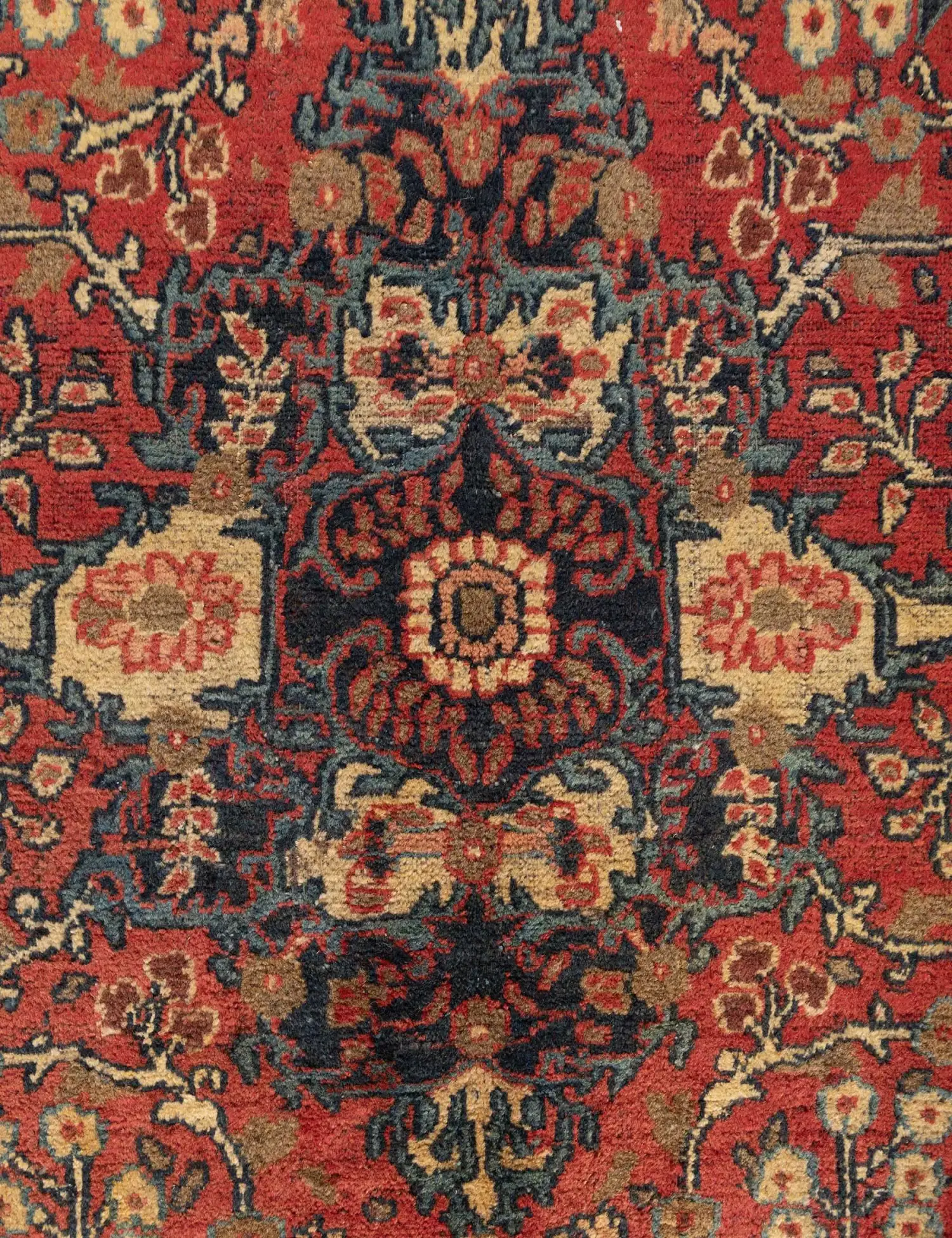 Rood Perzië Hamadan Patina  195 x 125 cm - Uniek handgemaakt tapijt
