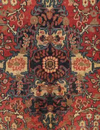 Rood Perzië Hamadan Patina  195 x 125 cm