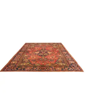 Red  Persia Hamadan Patina  195 x 125 cm