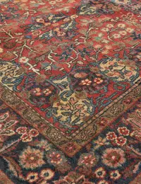 Rood Perzië Hamadan Patina  195 x 125 cm