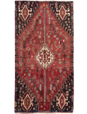 Rød Persien Shiraz Patina  206 x 109 cm
