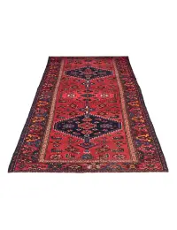 Rød Persien Hamadan Patina  220 x 108 cm