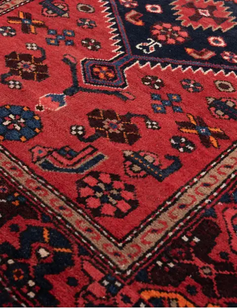 Punainen Persia Hamadan Patina  220 x 108 cm