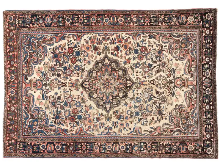 Beige Persan Hamadan Patina  227 x 145 cm