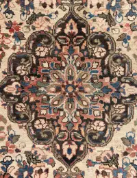 Beige Persan Hamadan Patina  227 x 145 cm