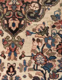 Beige Persan Hamadan Patina  227 x 145 cm