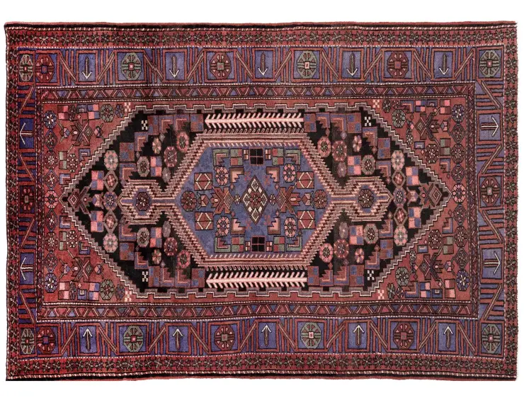 Rouge Persan Hamadan Patina  230 x 150 cm