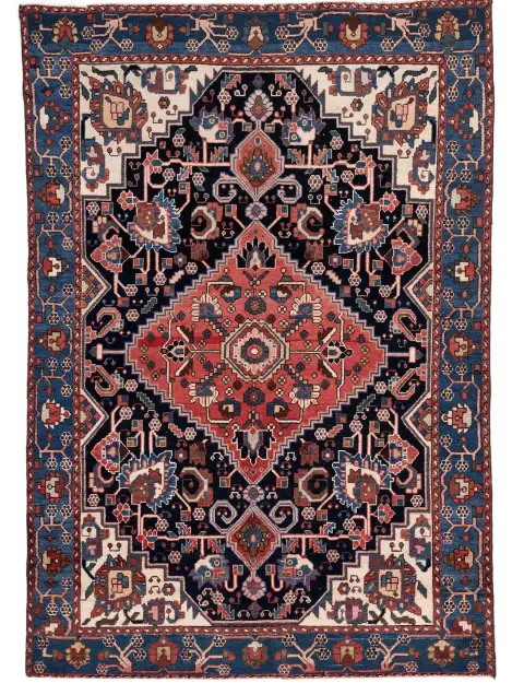 Blue Persia Hamadan Patina 196 x 136 cm