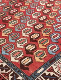 Rosso Persiano Hamadan Patina  160 x 110 cm