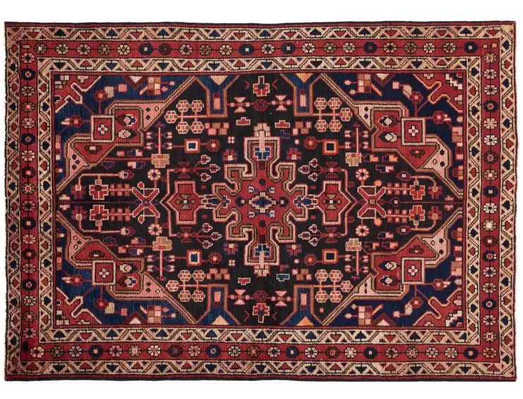Azul Persa Hamadan Patina 210 x 130 cm