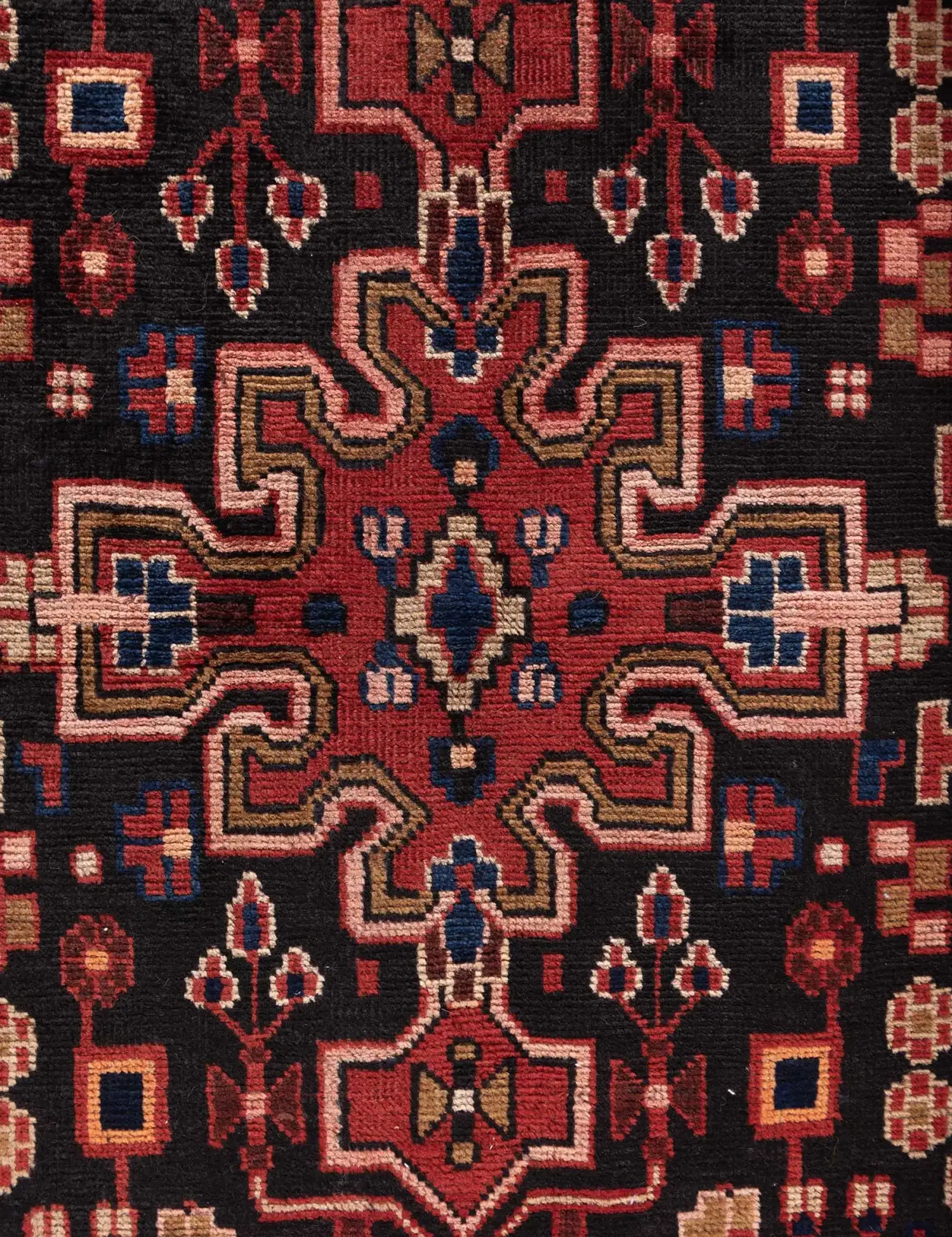 Blauw Perzië Hamadan Patina 210 x 130 cm - Uniek handgemaakt tapijt