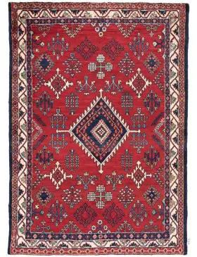 Röda Persien Hamadan Patina  196 x 130 cm