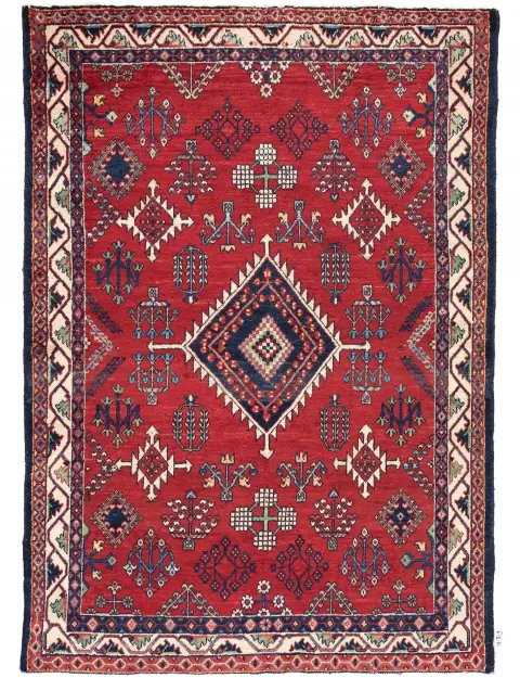 Punainen Persia Hamadan Patina  196 x 130 cm