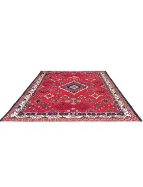 Röda Persien Hamadan Patina  196 x 130 cm