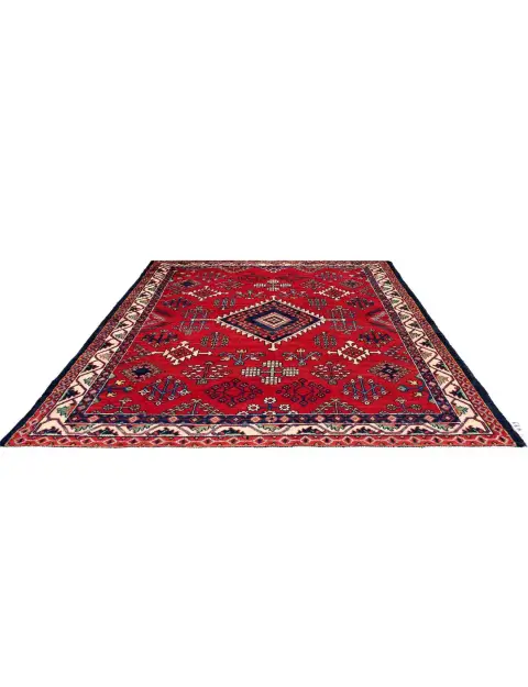 Punainen Persia Hamadan Patina  196 x 130 cm