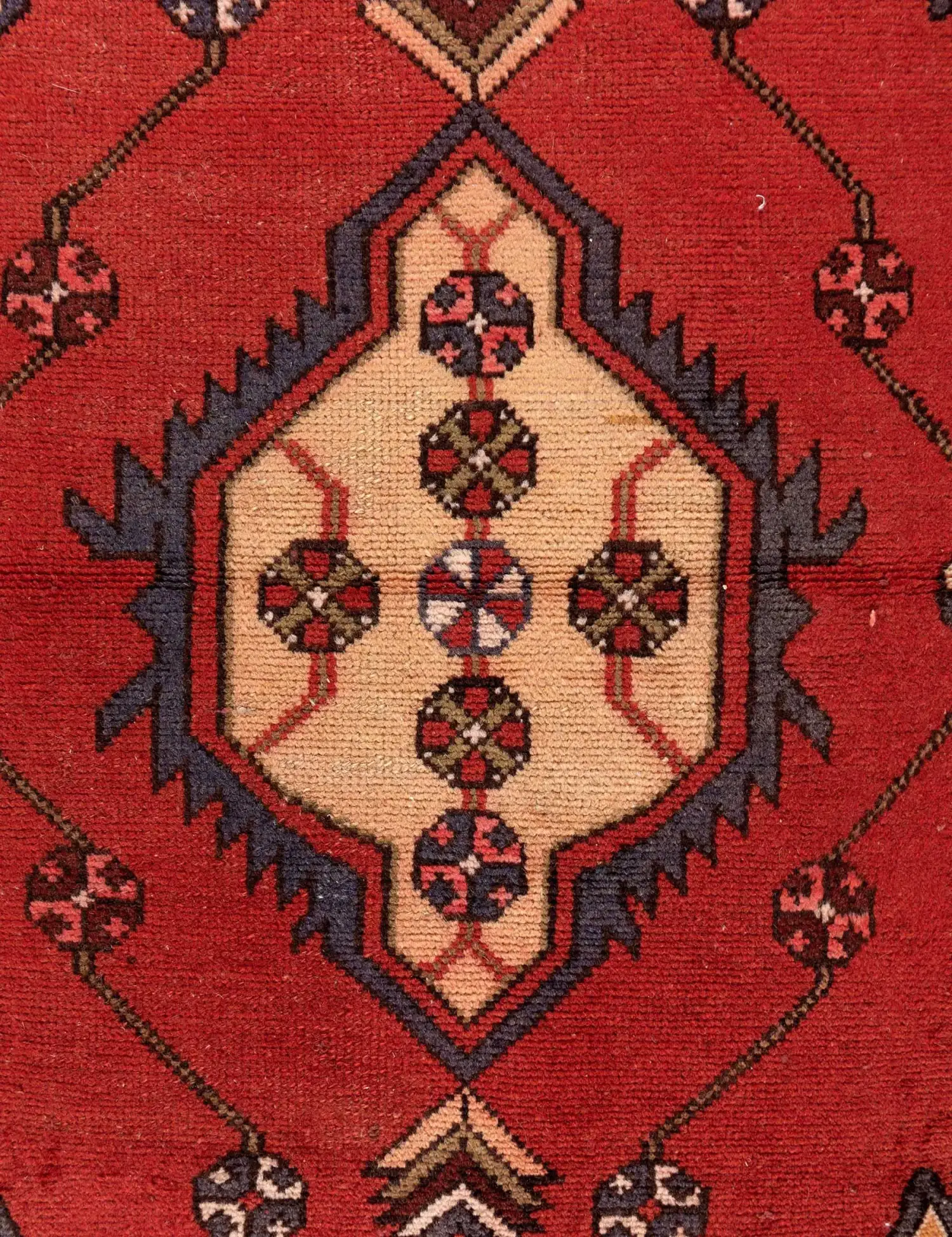 Rood Perzië Hamadan Patina 131 x 96 cm - Uniek handgemaakt tapijt
