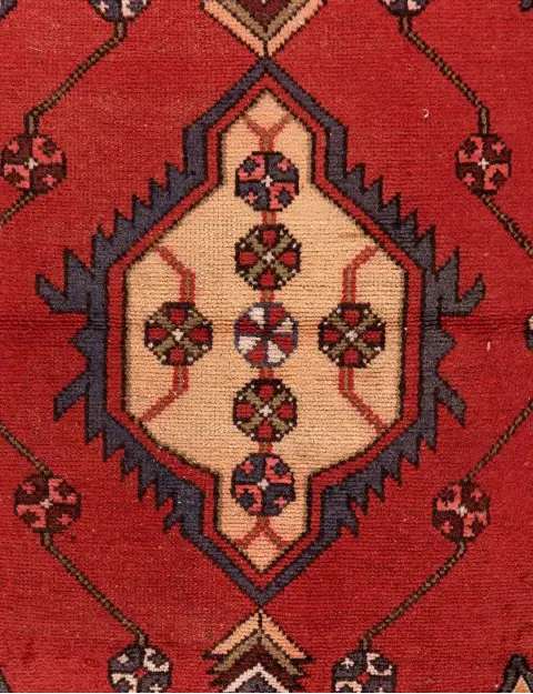Rød Persia Hamadan Patina 131 x 96 cm - view 4