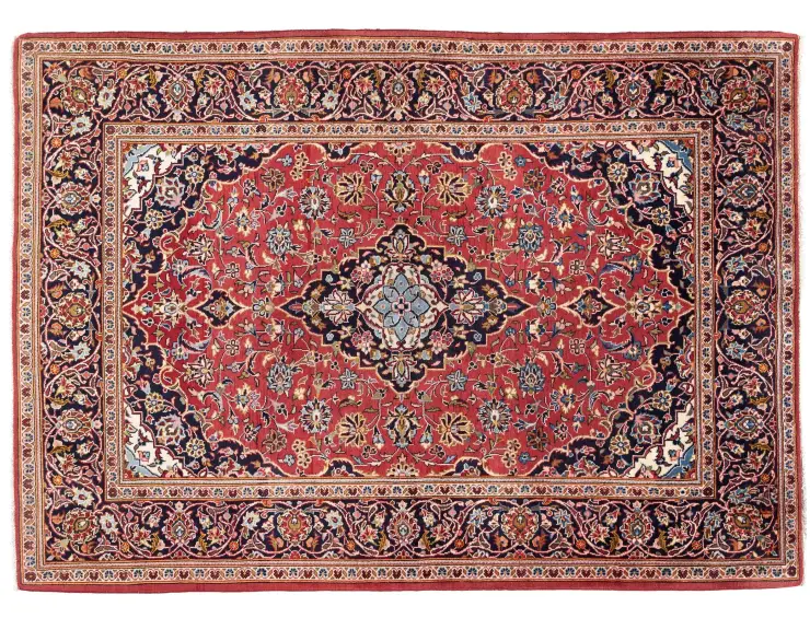 Rouge Persan Kashan Patina  228 x 145 cm