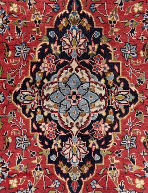 Rosso Persiano Kashan Patina  228 x 145 cm