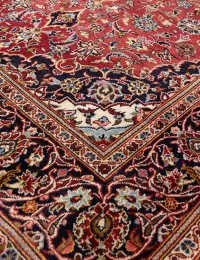 Rouge Persan Kashan Patina  228 x 145 cm
