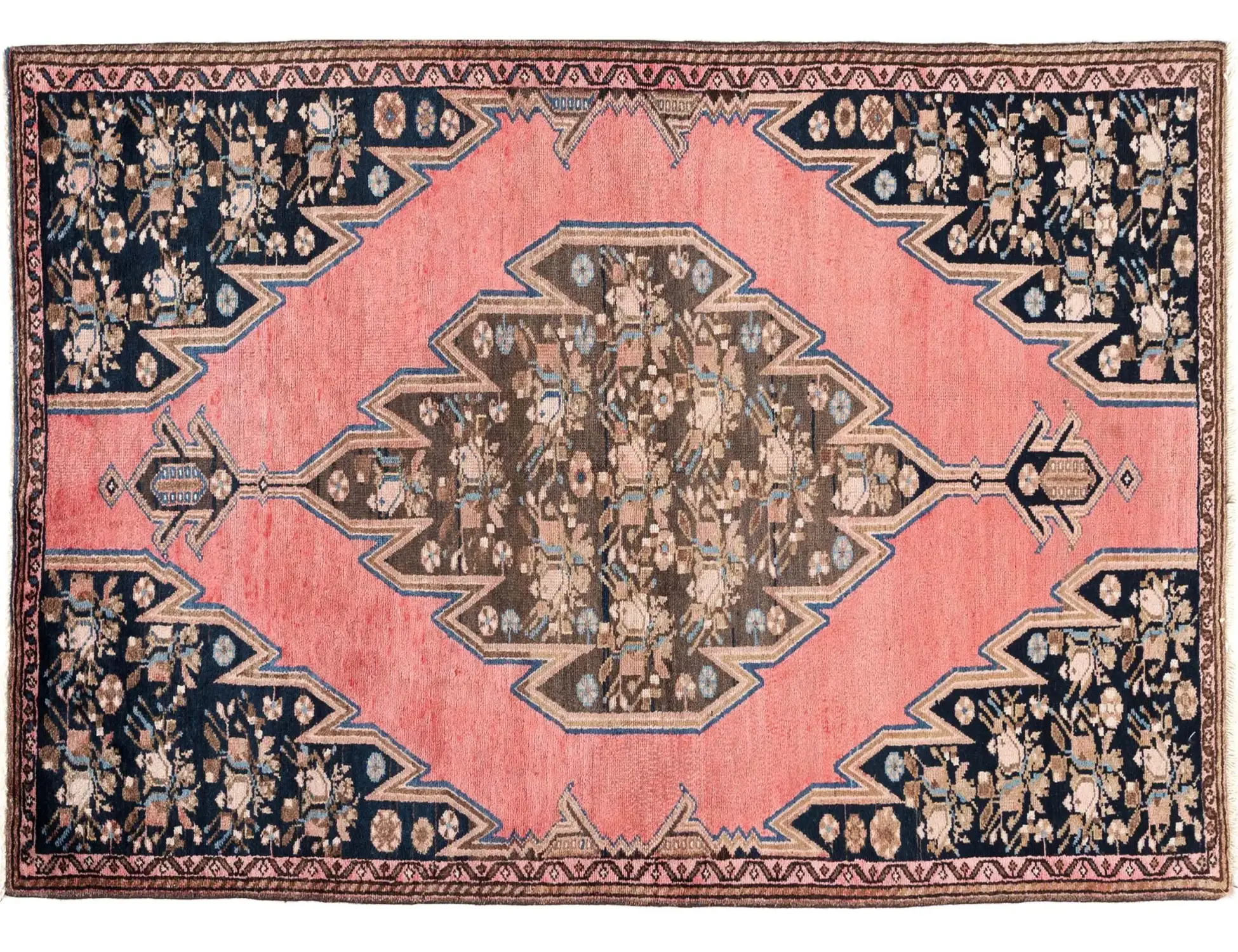 Rood Perzië Hamadan Patina 170 x 100 cm - Uniek handgemaakt tapijt