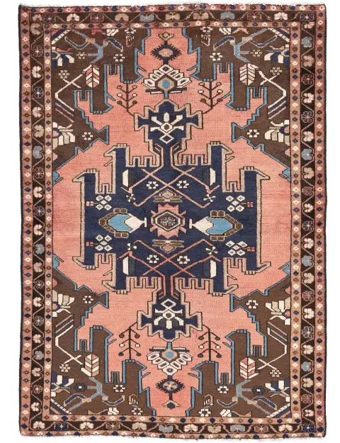 Red Persia Hamadan Patina 135 x 110 cm