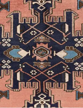 Punainen Persia Hamadan Patina 135 x 110 cm - view 4