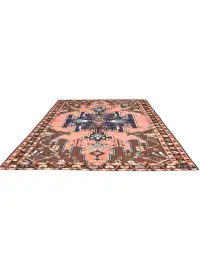 Rouge Persan Hamadan Patina  135 x 110 cm