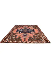 Rouge Persan Hamadan Patina  135 x 110 cm