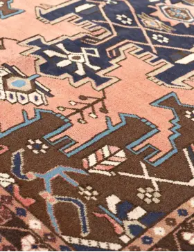 Punainen Persia Hamadan Patina 135 x 110 cm - view 3