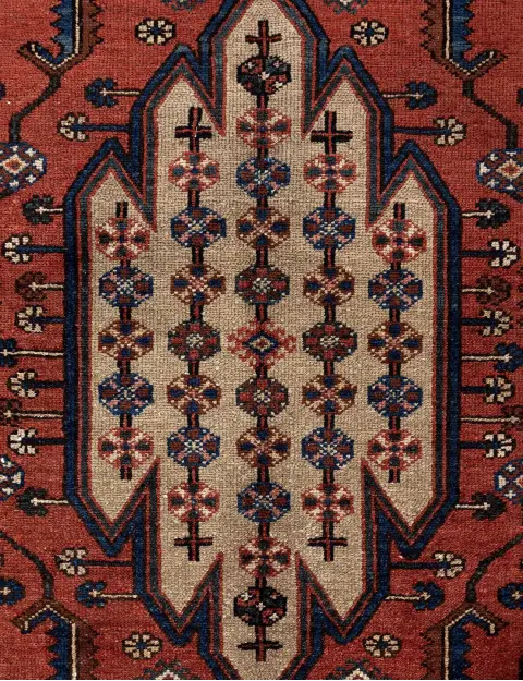 Rosso Persiano Hamadan Patina  190 x 130 cm