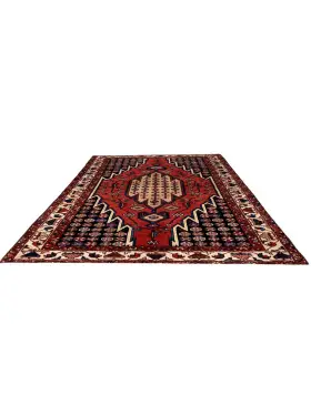 Rouge Persan Hamadan Patina 190 x 130 cm - view 2