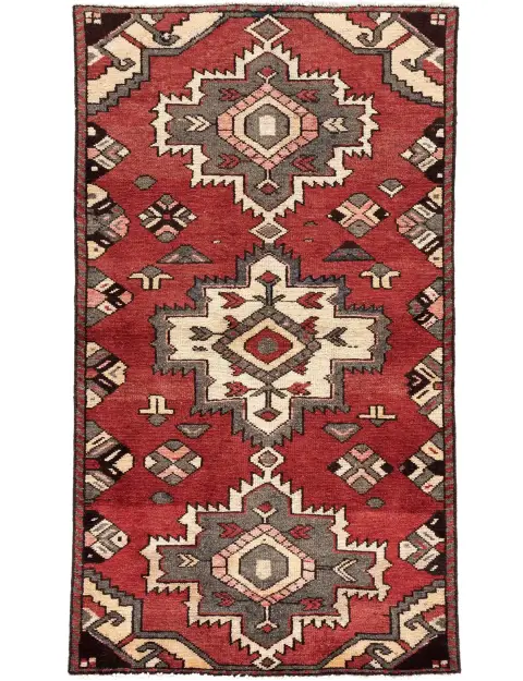Rød Persia Hamadan Patina 163 x 93 cm