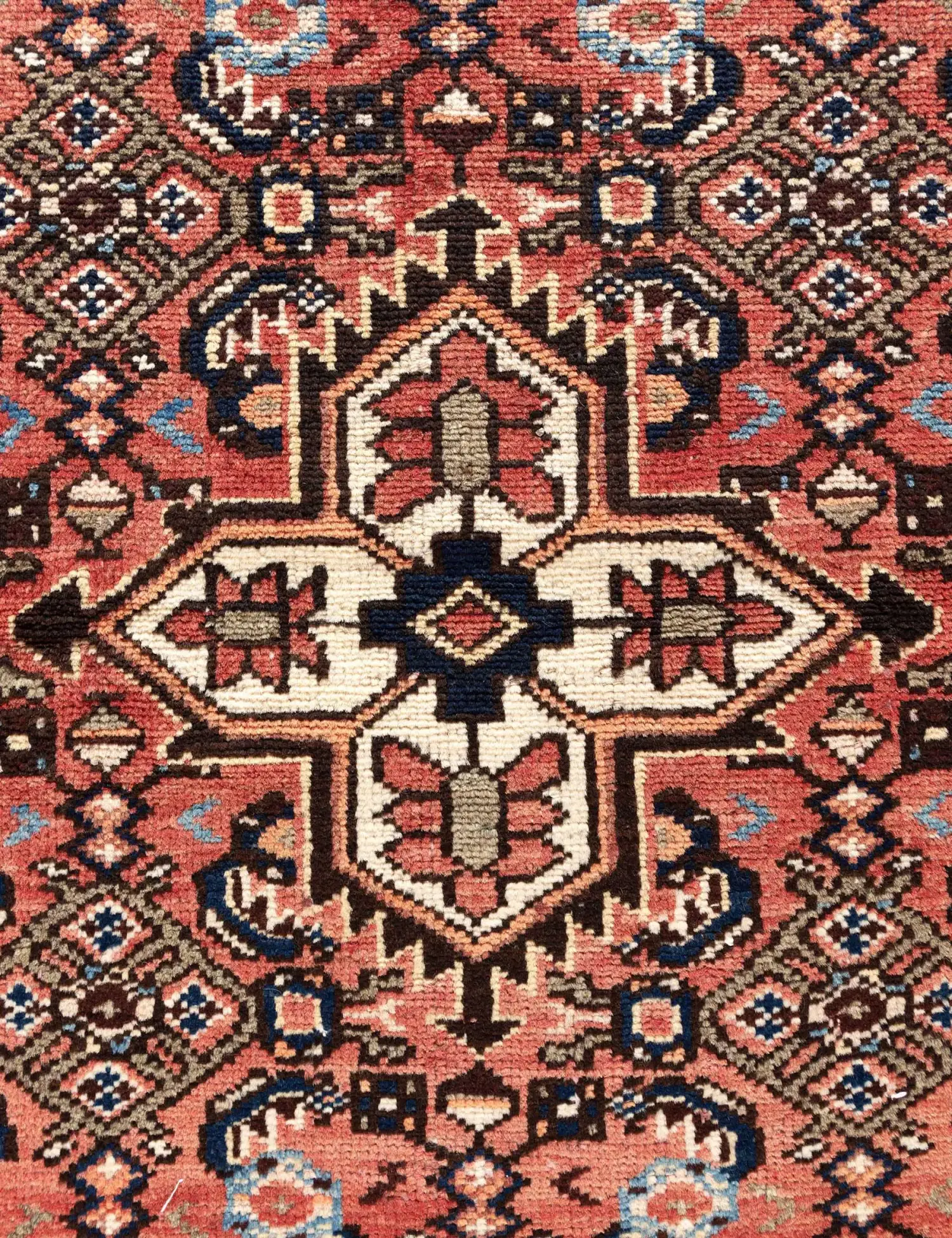 Rood Perzië Hamadan Patina 123 x 76 cm - Uniek handgemaakt tapijt