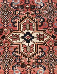 Rød Persien Hamadan Patina  123 x 76 cm