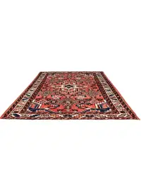 Rød Persien Hamadan Patina  123 x 76 cm