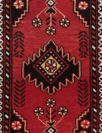 Blå Persien Hamadan Patina  97 x 69 cm
