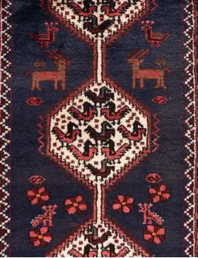 Sininen Persia Balooch Patina  290 x 107 cm